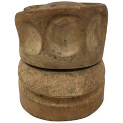 Antique English Wooden Hat Mold