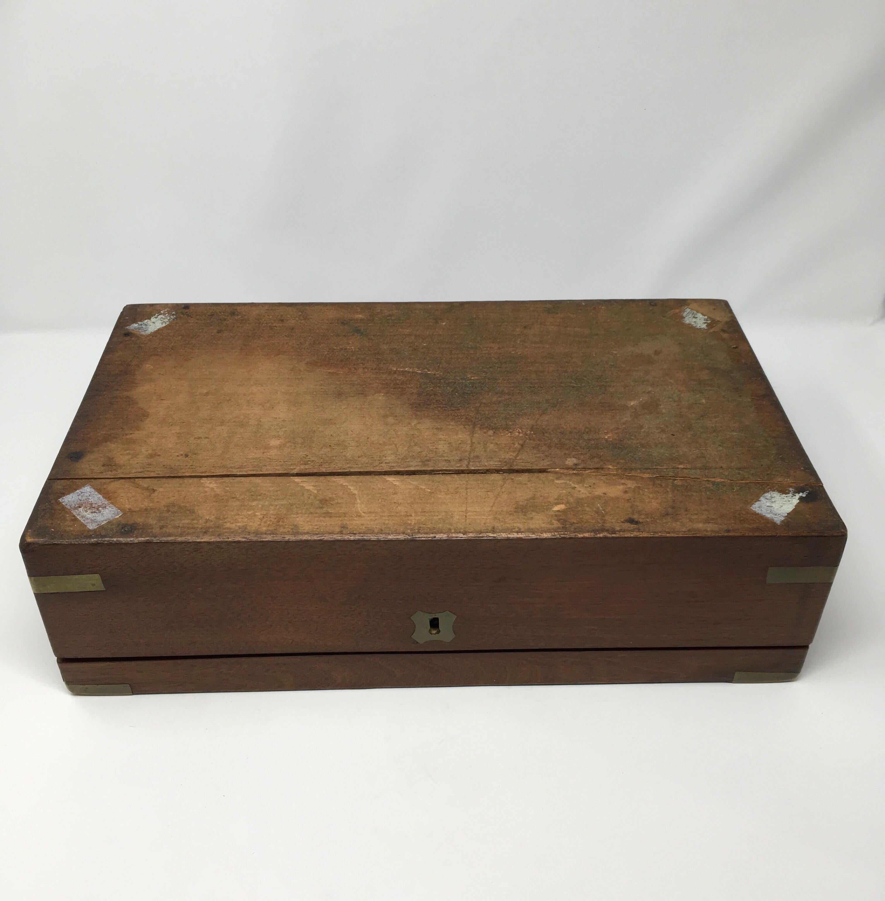 Antique English Writing Box 3