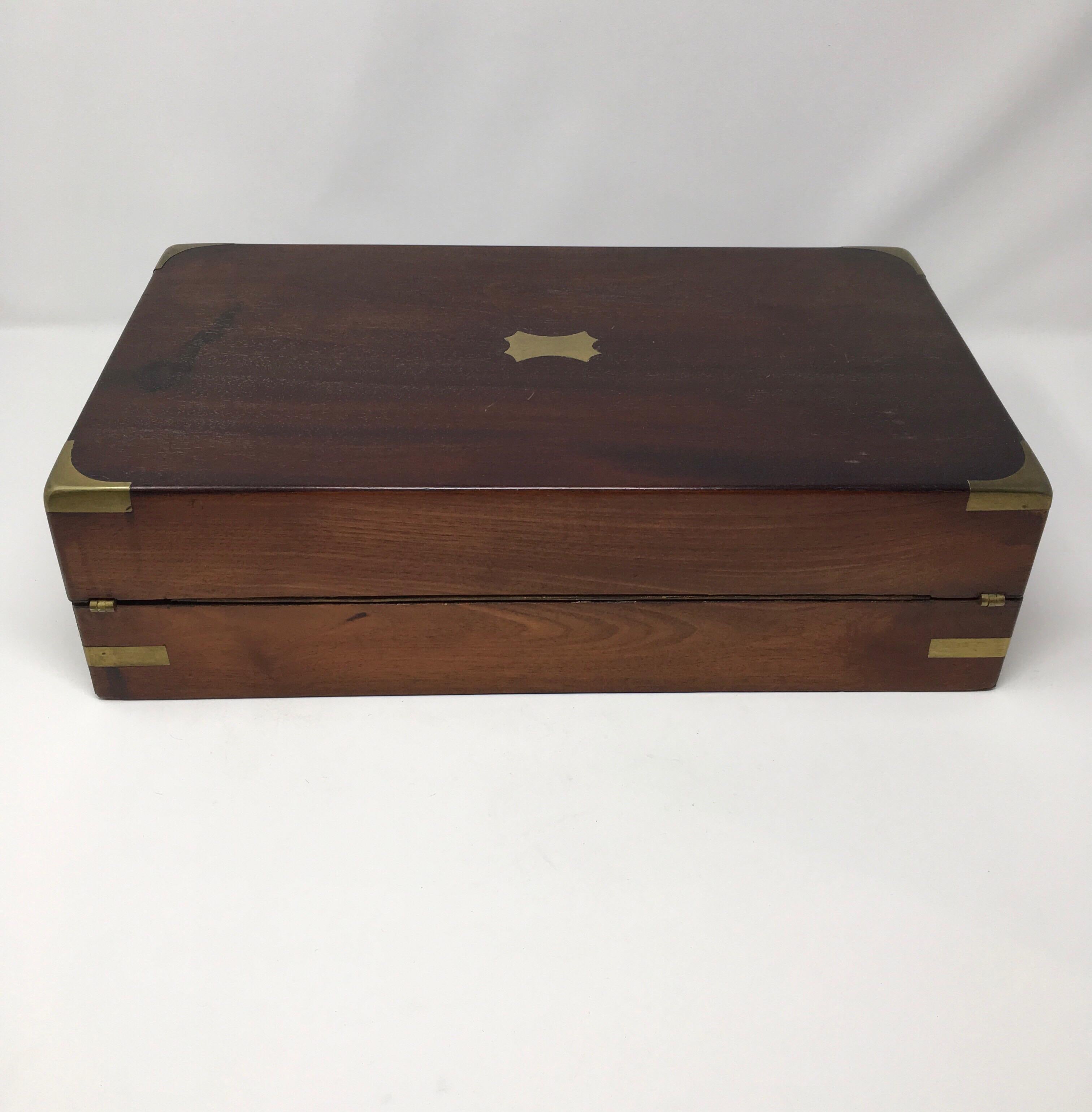 antique letter writing box