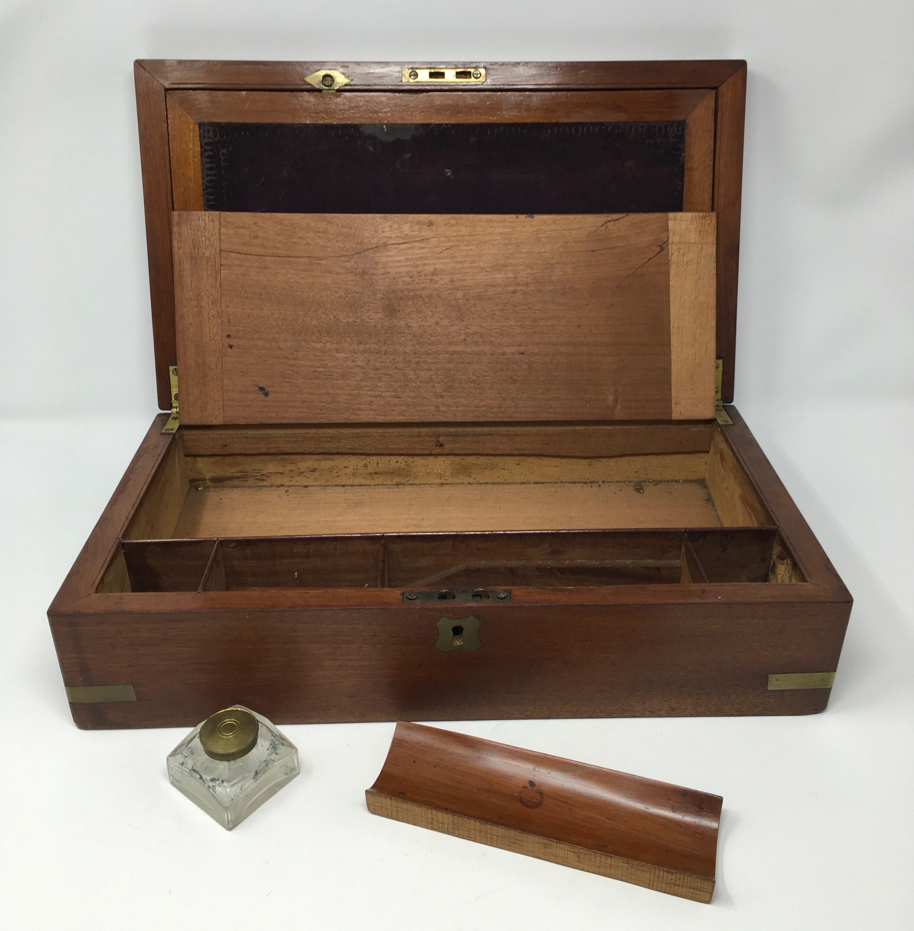 Antique English Writing Box 1