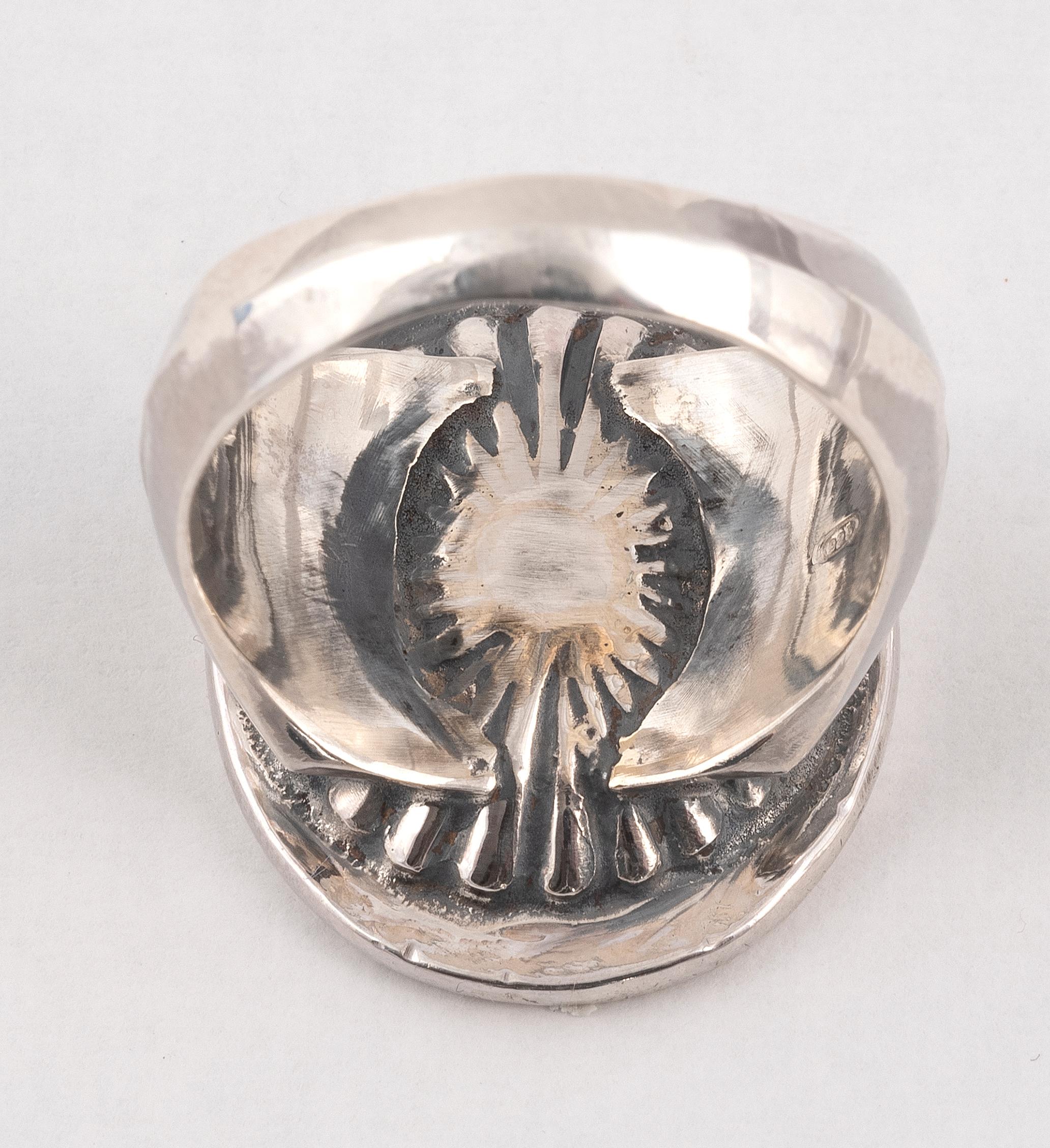 siegelring herren silber antik