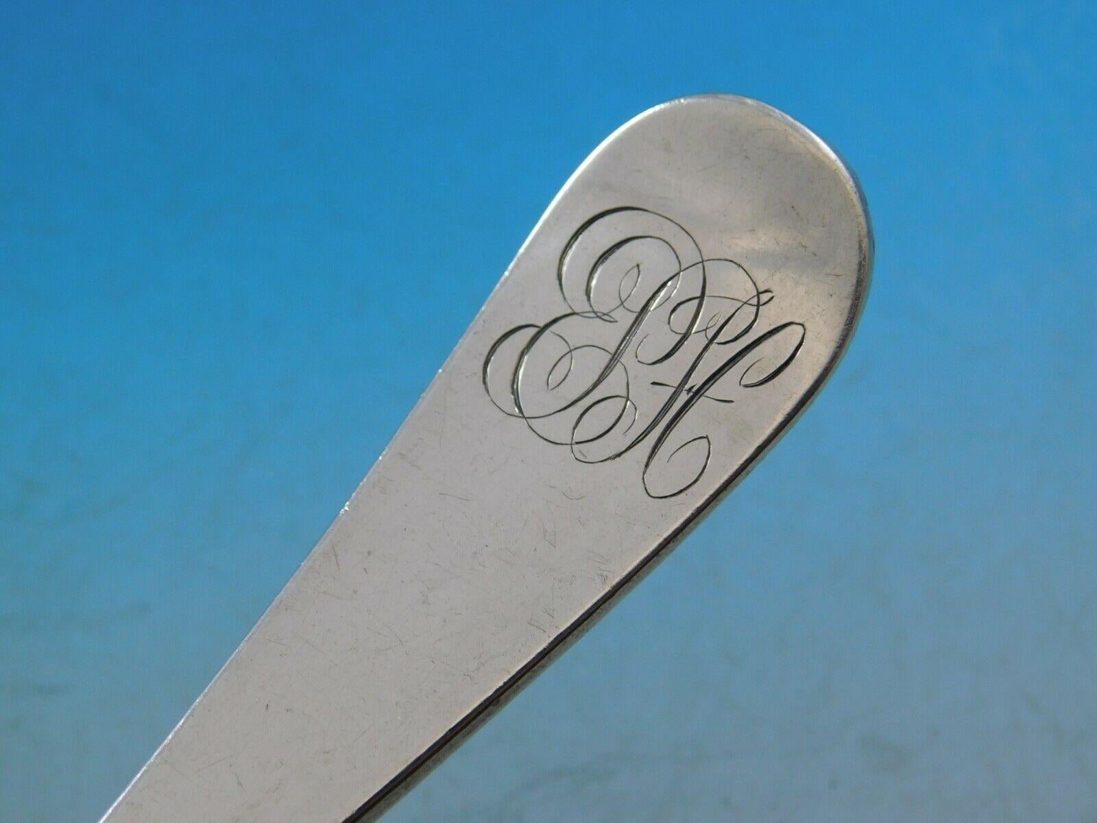 Antique Engraved by Tiffany and Co. Sterling Silver Ice Cream Server 1