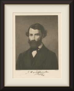 Antique Engraved Portrait, William Mackenzie, Plate 40