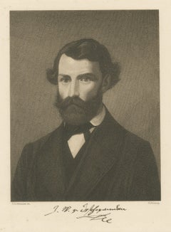 Antique Engraved Portrait, William Mackenzie, Plate 40