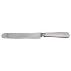 Antique Engraved with Shield by Tiffany Sterling Silver Dinner Knife