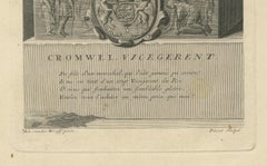 Antique Engraving of Thomas Cromwell, English Statesman, c.1700