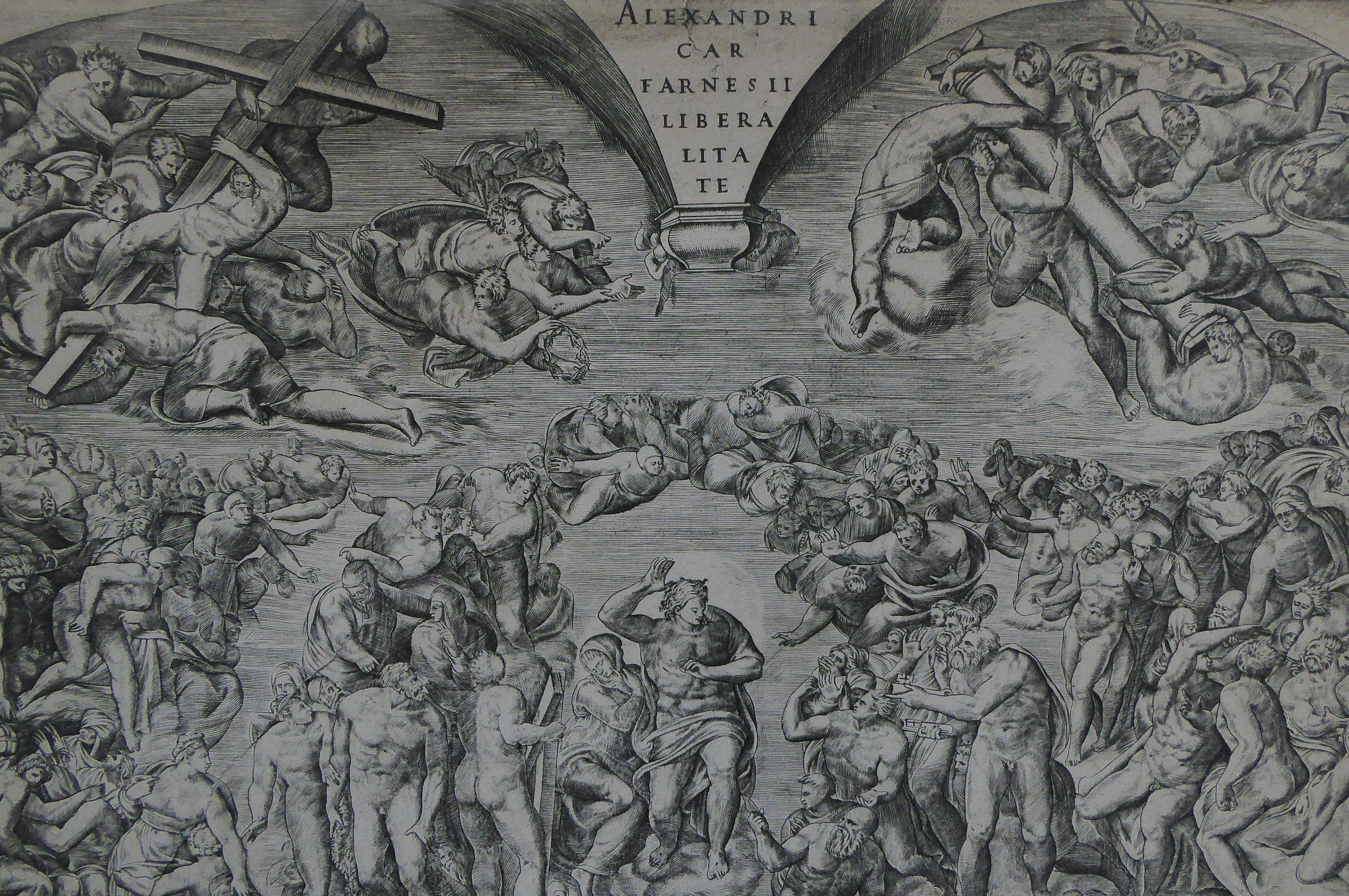 Artist: Giulio Bonasone (Italian, active Rome and Bologna, 1531-after 1576)

Artist: After Michelangelo Buonarroti (Italian, Caprese 1475-1564 Rome)

Publisher: Antonio Salamanca (Salamanca 1478-1562 Rome

Date: 1546-1550

Dimensions: Sheet 22 13/16