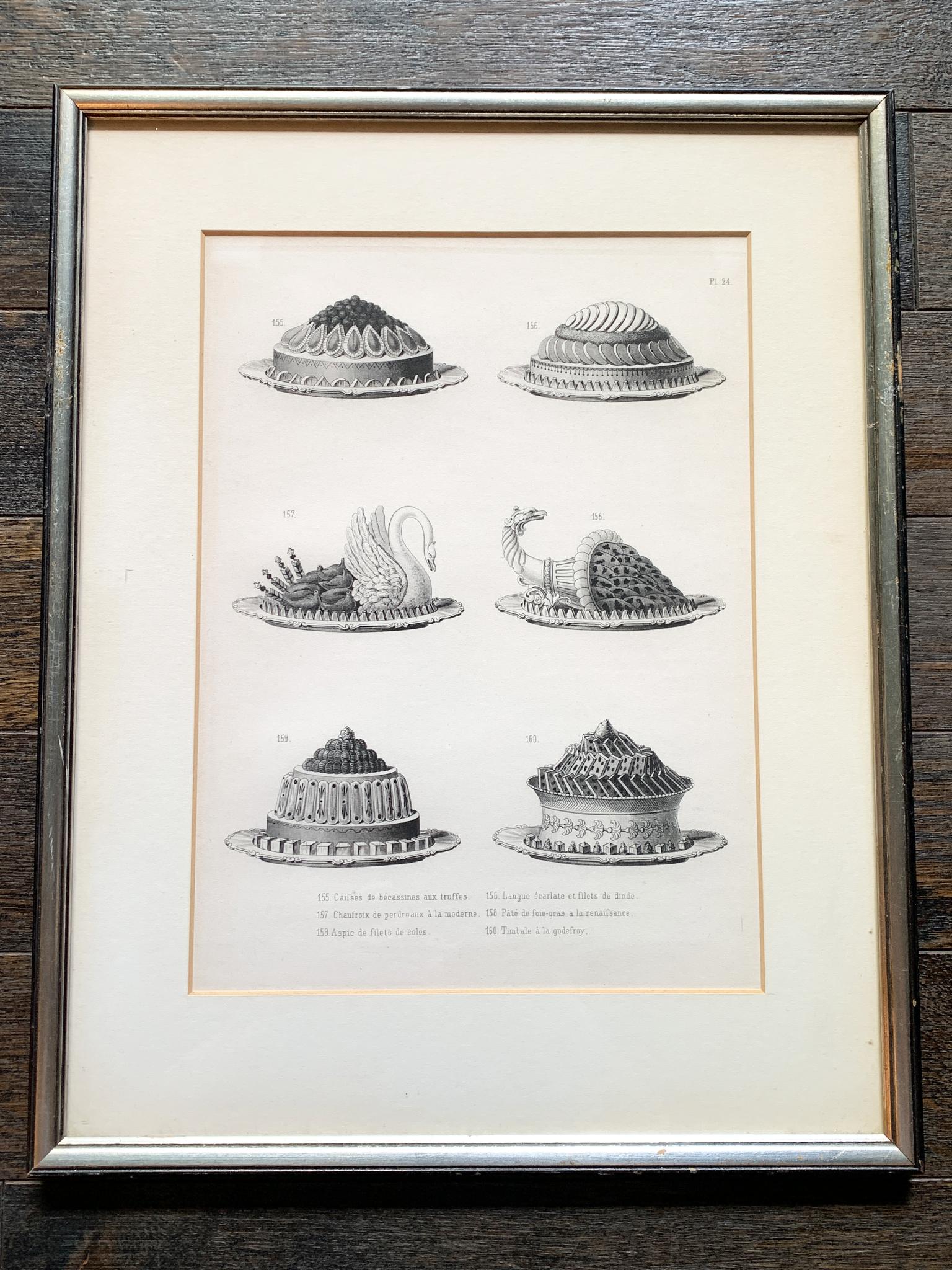 Antique Engravings From La Cuisine Classique, a Set of 4 For Sale 1