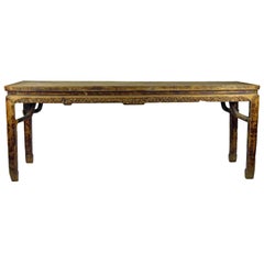 Antique Entryway Console Table