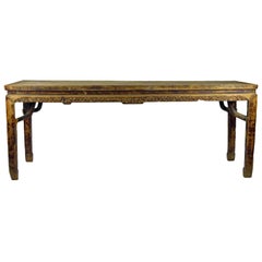 Antique Entryway Console Table