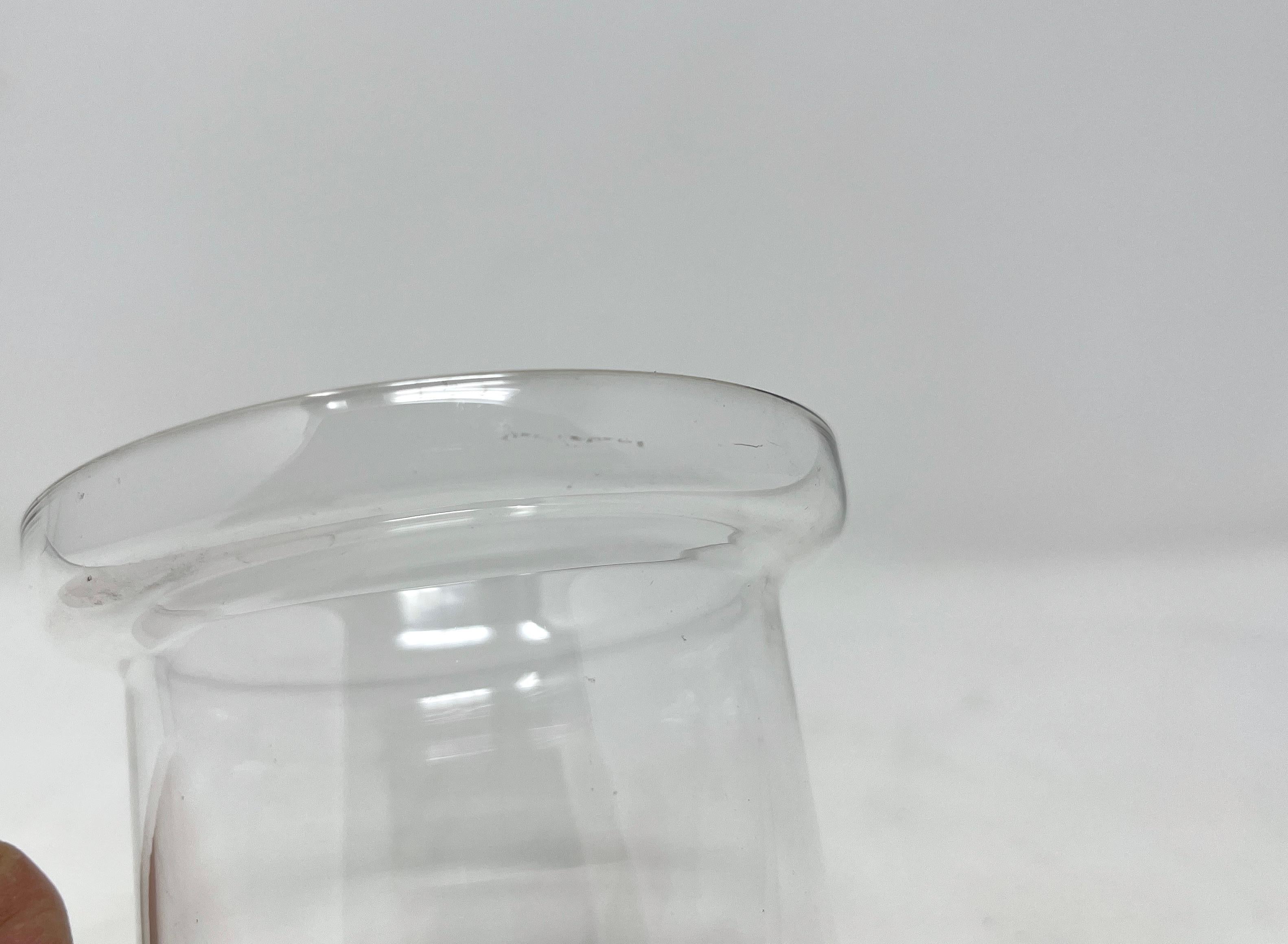 Service à célébre édouardien ancien EPNS percé d'argent avec insert en verre Bon état - En vente à Chicago, IL