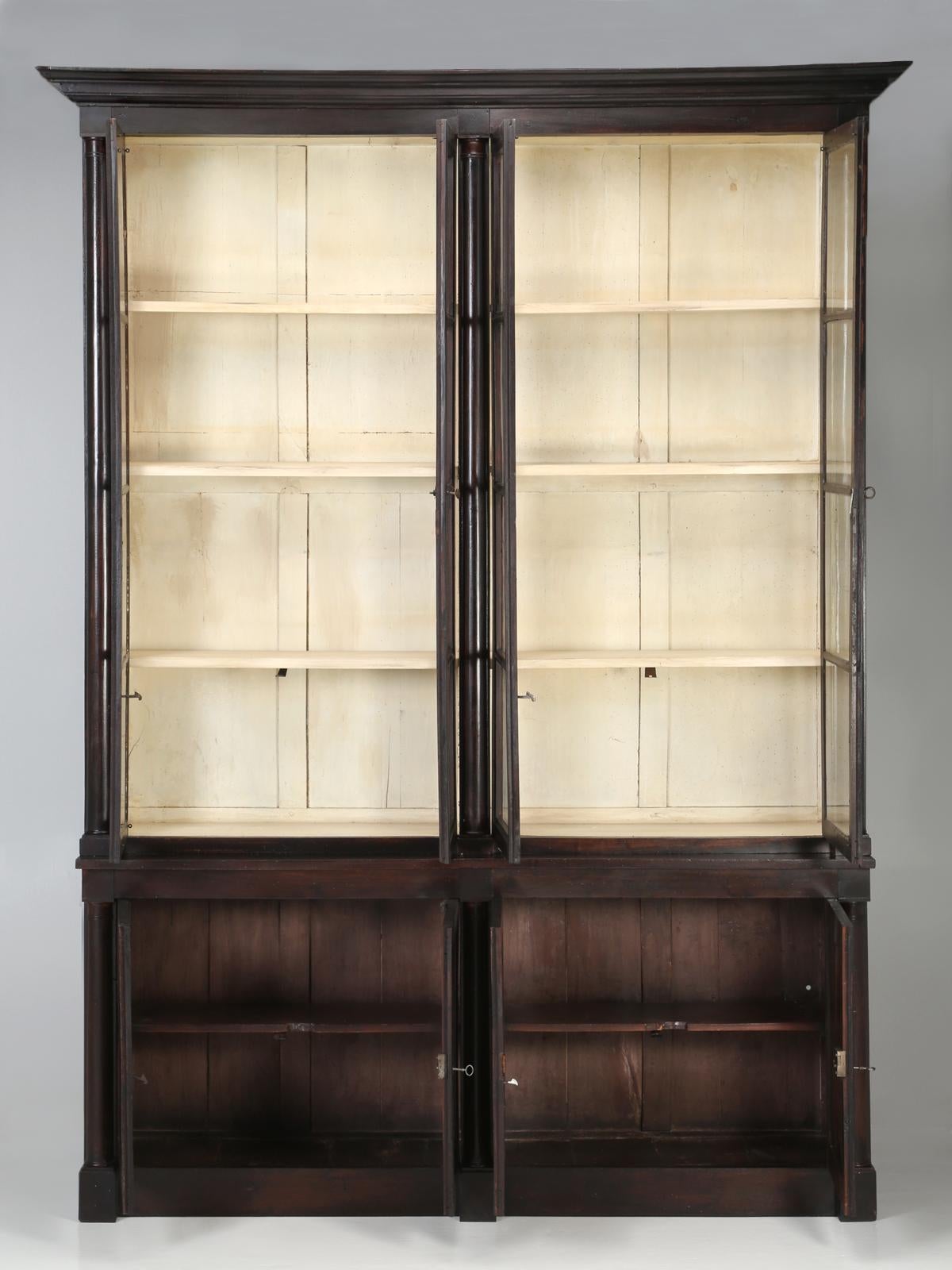 Antique Époque French Empire Bookcase or Bibliothèque Fully Restored, 1800-1829 13