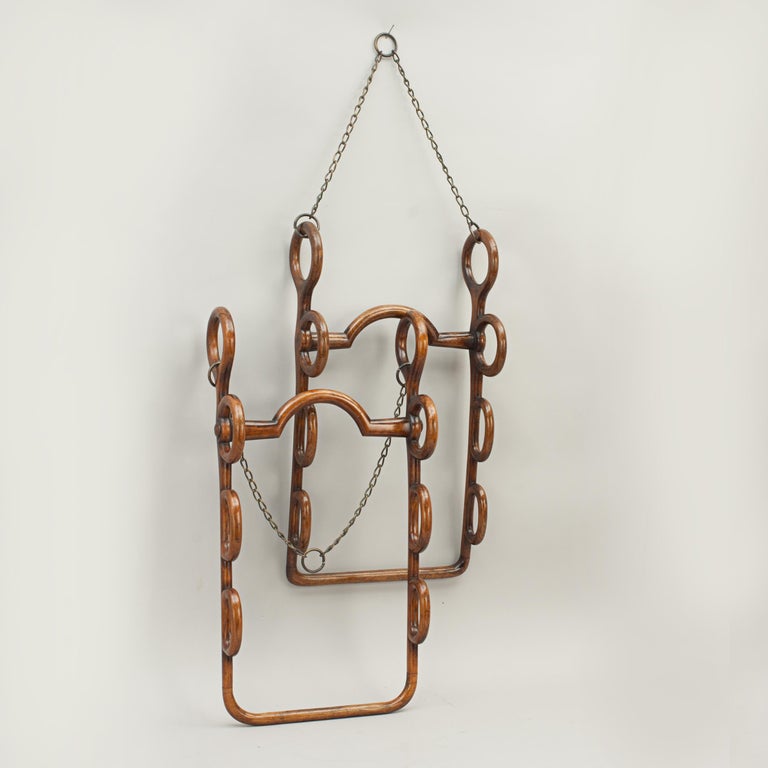 Antique Equestrian Fox Hunting Whip Racks by Thornhill, 144 New Bond