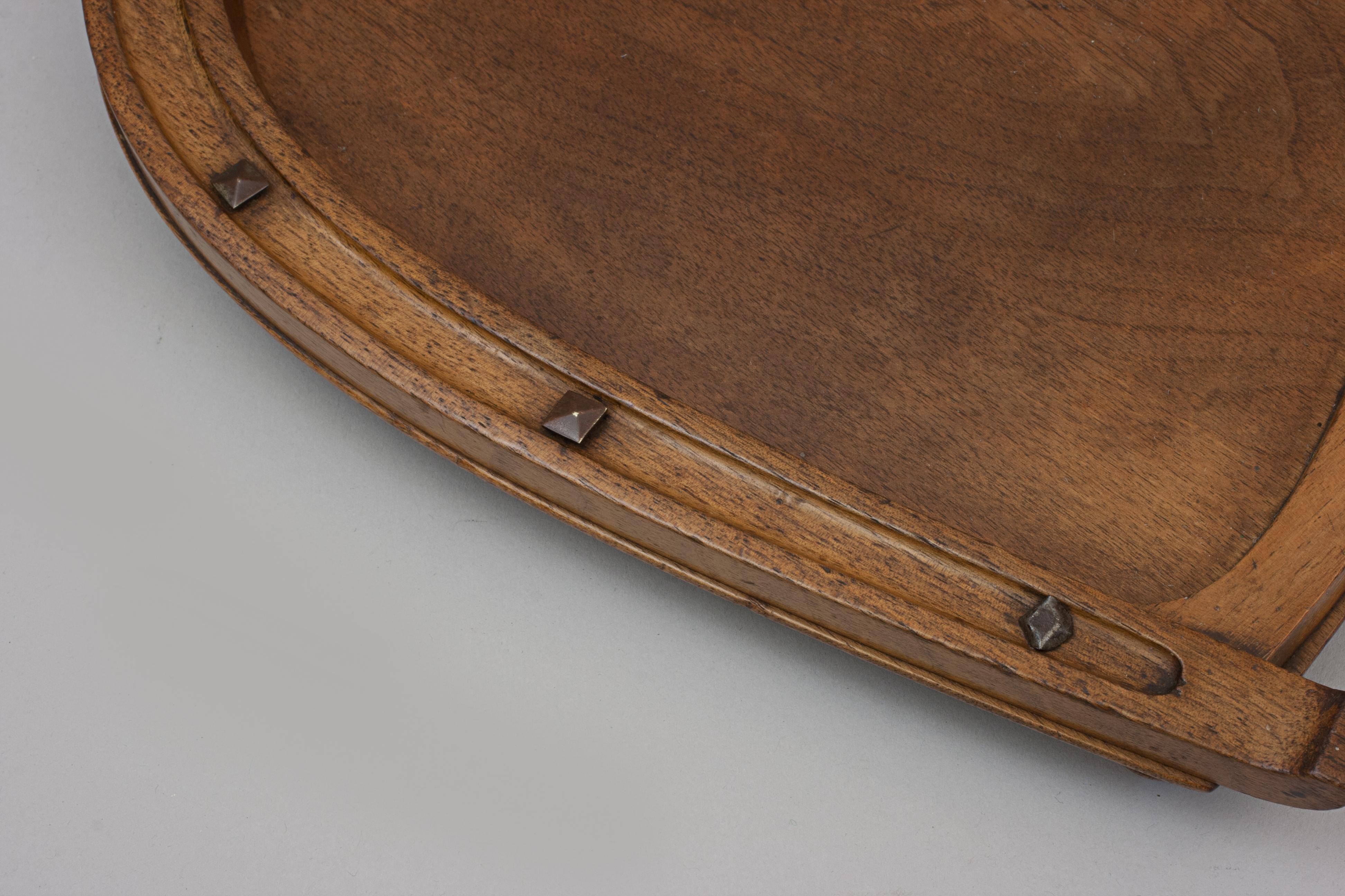 Unknown Antique Equestrian Horseshoe Tray For Sale