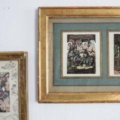 Antique Erotic European Prints, Set of Five