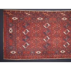 Antique Ersari Turkmen 12 Gul Chuval with Good Colour