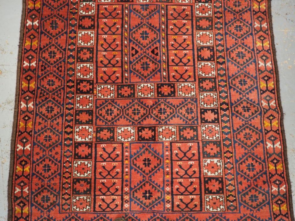 Antique Ersari Turkmen Ensi, Door Hanging, Circa 1880 In Good Condition For Sale In Moreton-In-Marsh, GB