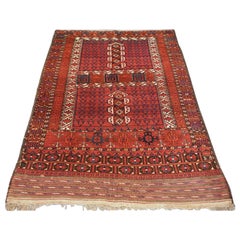Antique Ersari Turkmen Ensi of Traditional Design