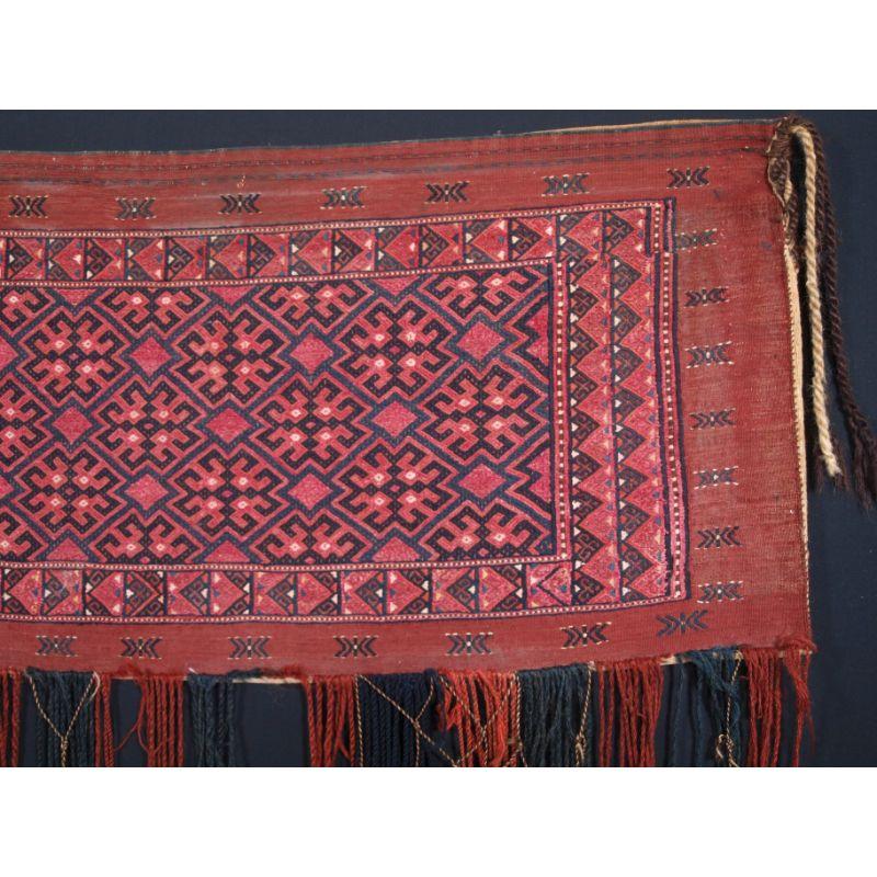 19th Century Antique Ersari Turkmen Torba For Sale