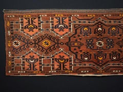 Antique Ersari Turkmen Torba Of Classic 'Salor' Design Circa 1900