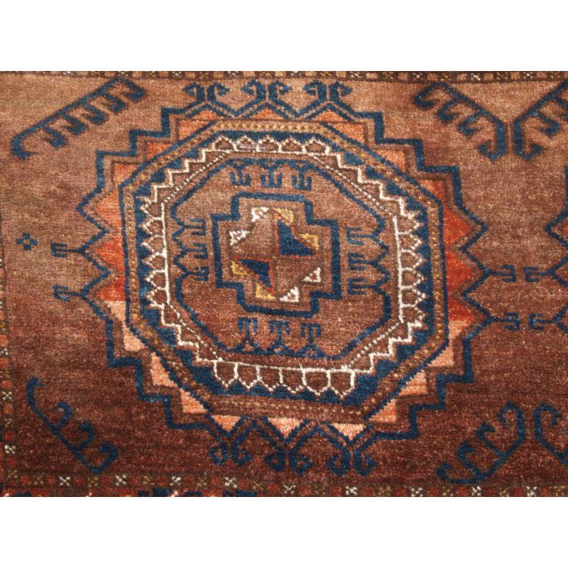 Antique Ersari Turkmen Torba of Large Size, Dowry Weaving, circa 1900 In Excellent Condition For Sale In Moreton-In-Marsh, GB