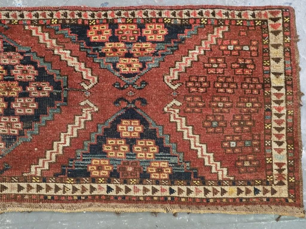 Antique Ersari Turkmen Torba Of Scarce Design, 2nd Half 19th Century For Sale 1