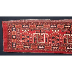 Antique Ersari Turkmen Torba with a Scarce 'Yurt' Design