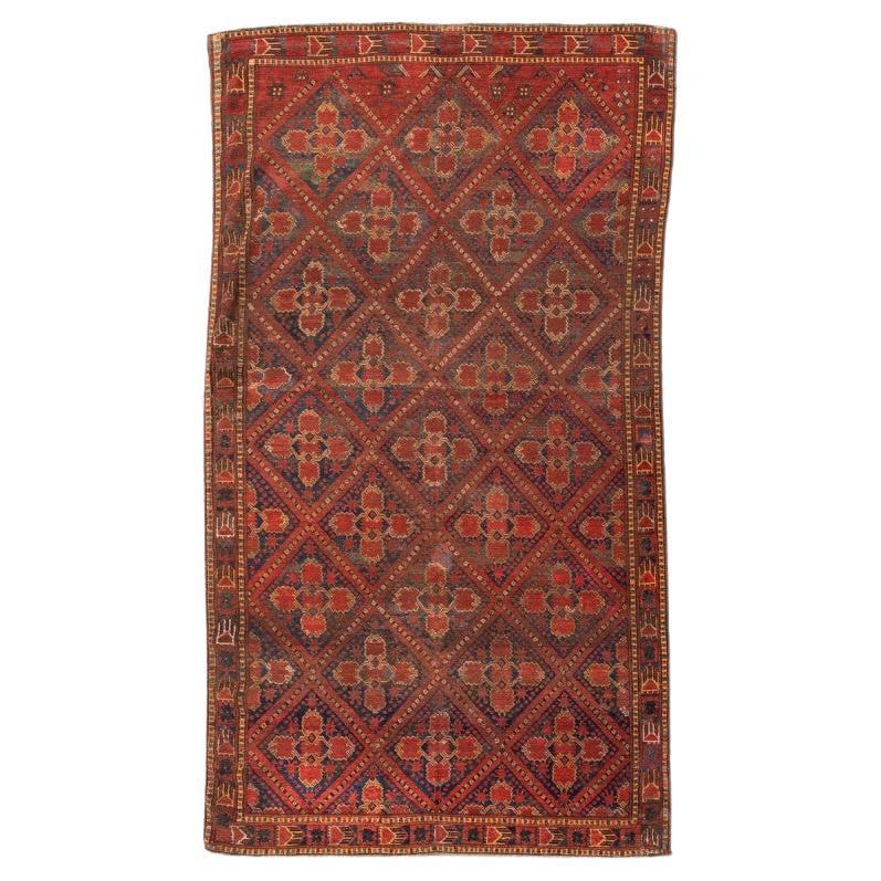 Antique Ersari Wool Rug. 3.35 x 1.90 m For Sale