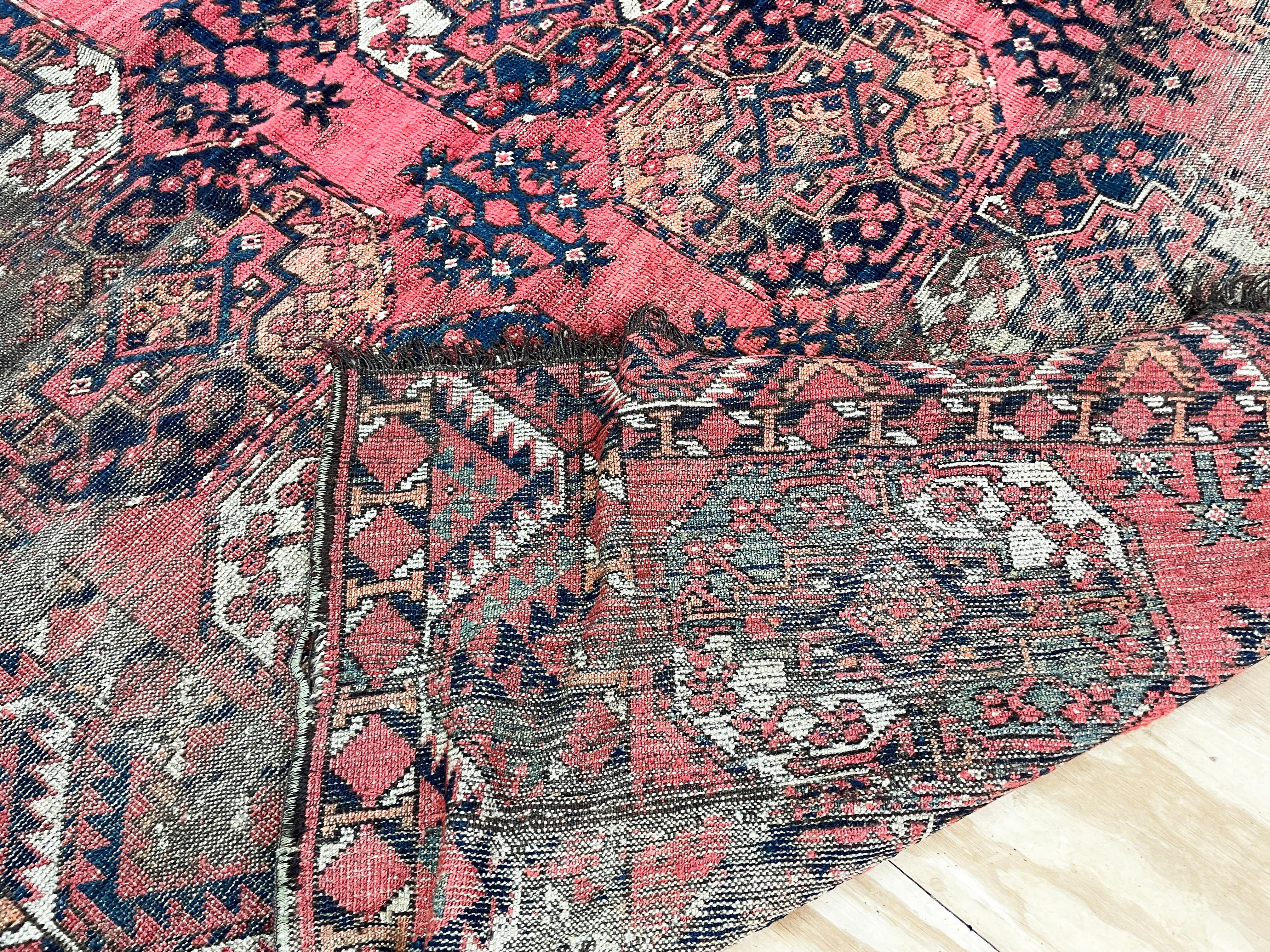 Tribal Antique Erssary Turkman Carpet, AS IS For Sale