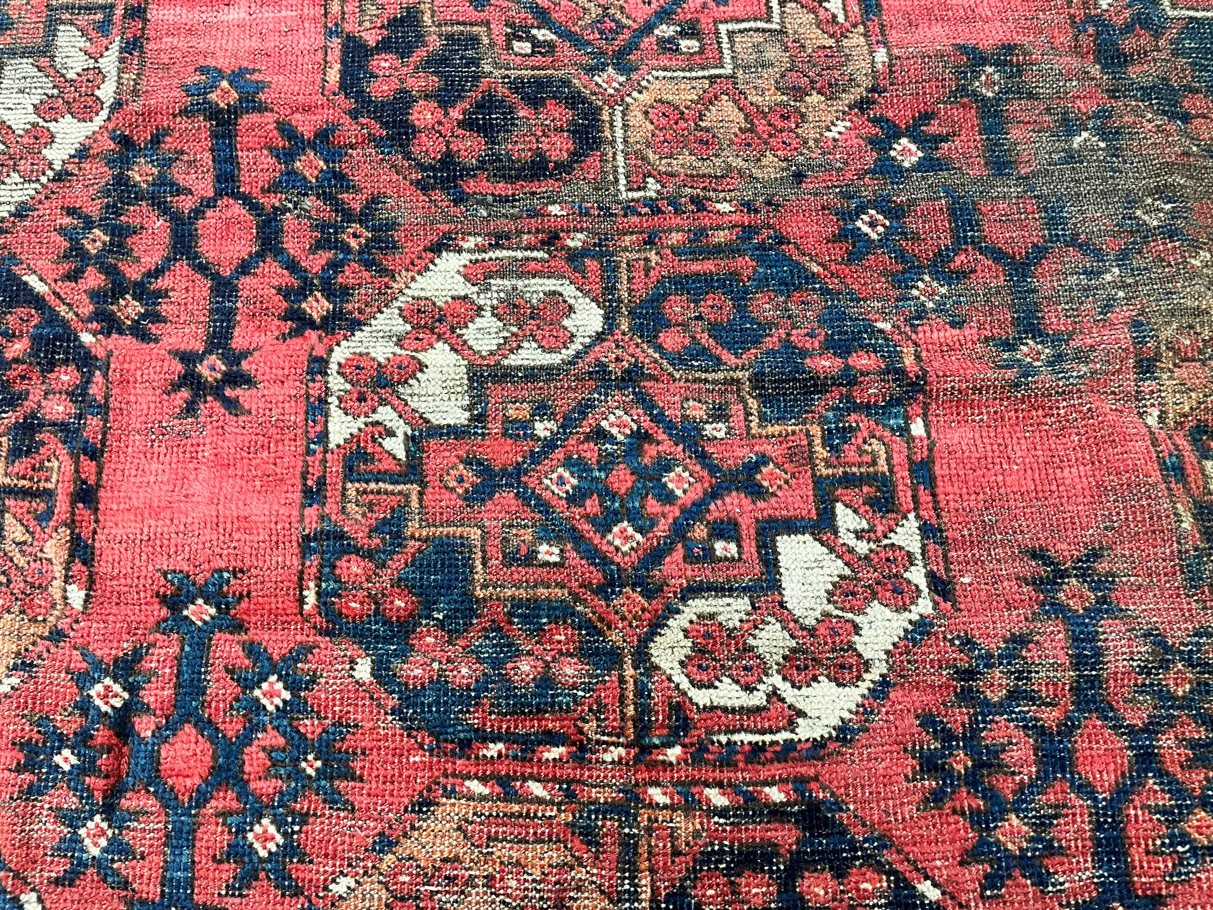 Hand-Knotted Antique Erssary Turkman Carpet, AS IS For Sale