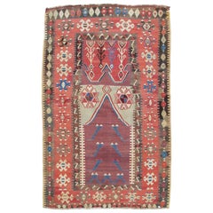Antico kilim da preghiera di Erzurum, XIX secolo