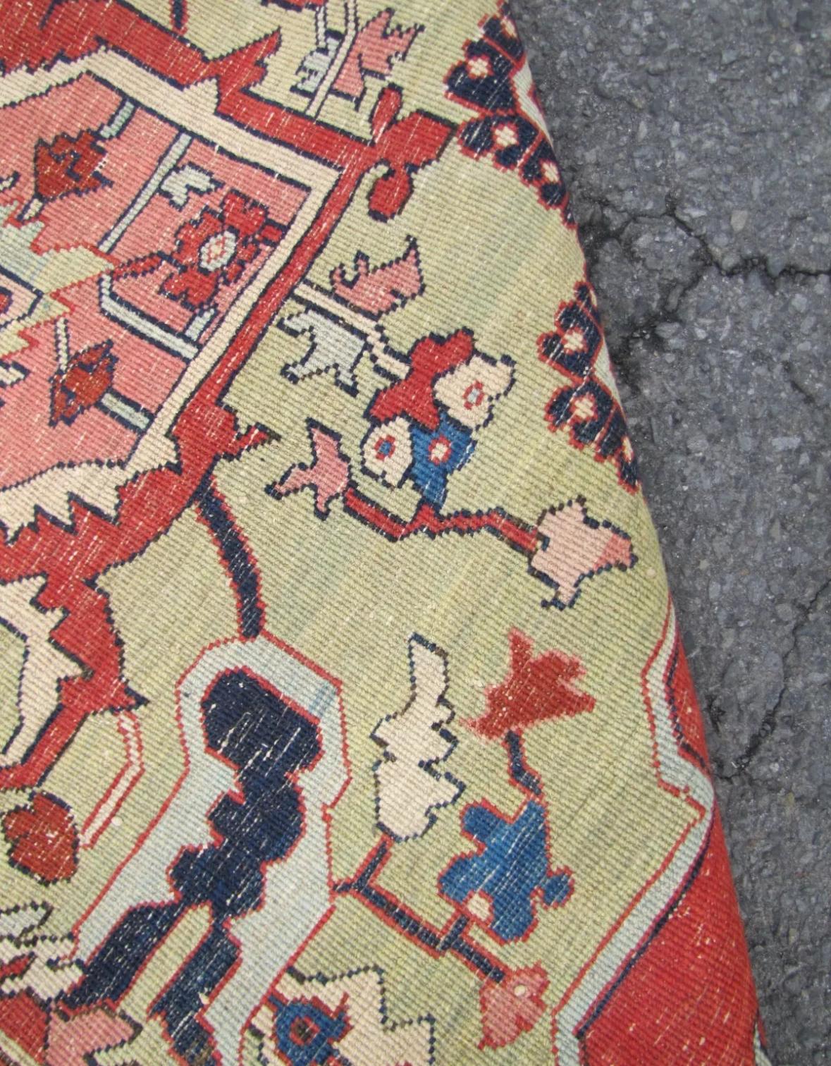 Antique Estate Persian Serapi Rug, c 1890 - RR6299   A  SALE For Sale 4