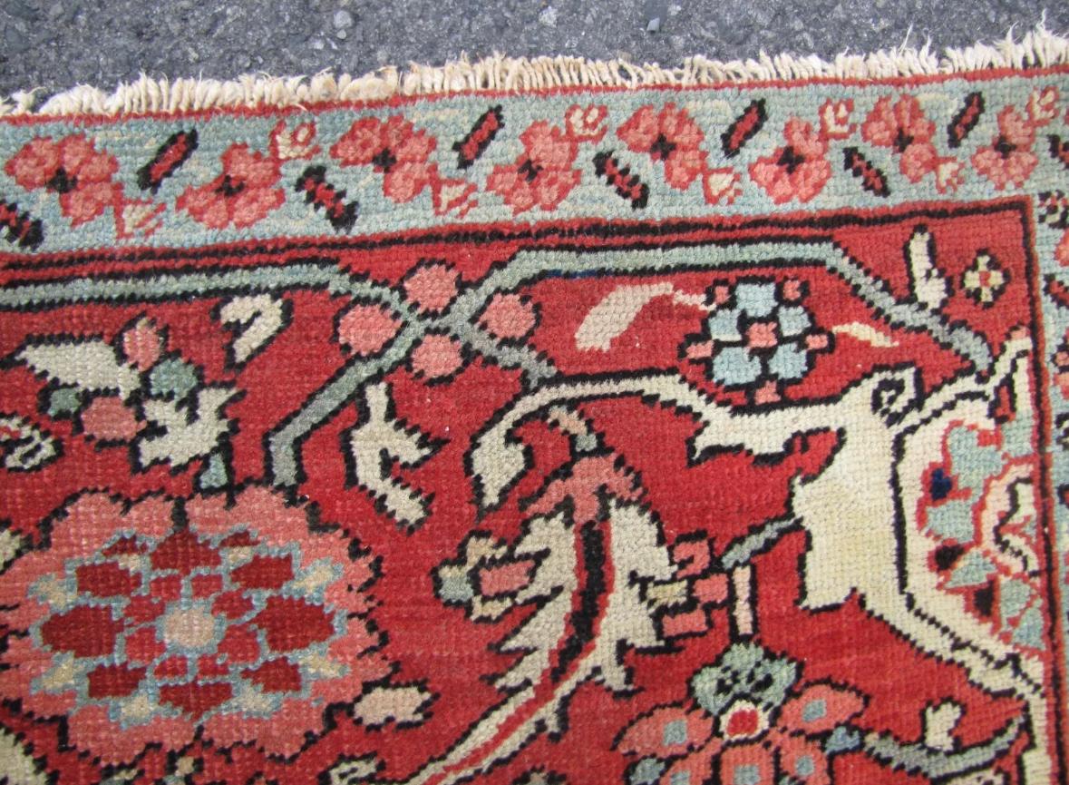 Antique Estate Persian Serapi Rug, c 1890 - RR6299   A  SALE For Sale 9