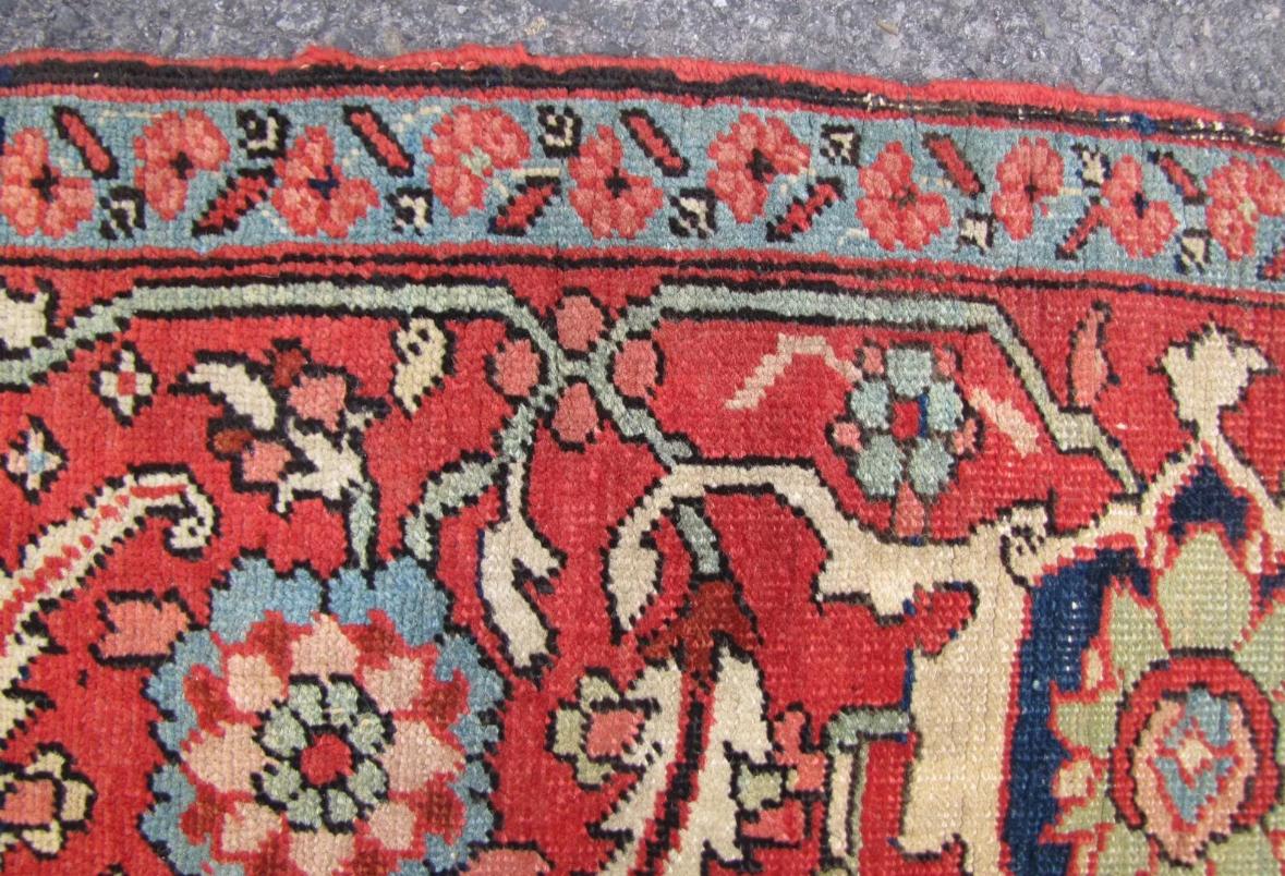 Antique Estate Persian Serapi Rug, c 1890 - RR6299   A  SALE For Sale 10