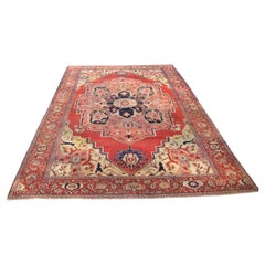 Antique Estate Persian Serapi Rug, c 1890 - RR6299   A  SALE