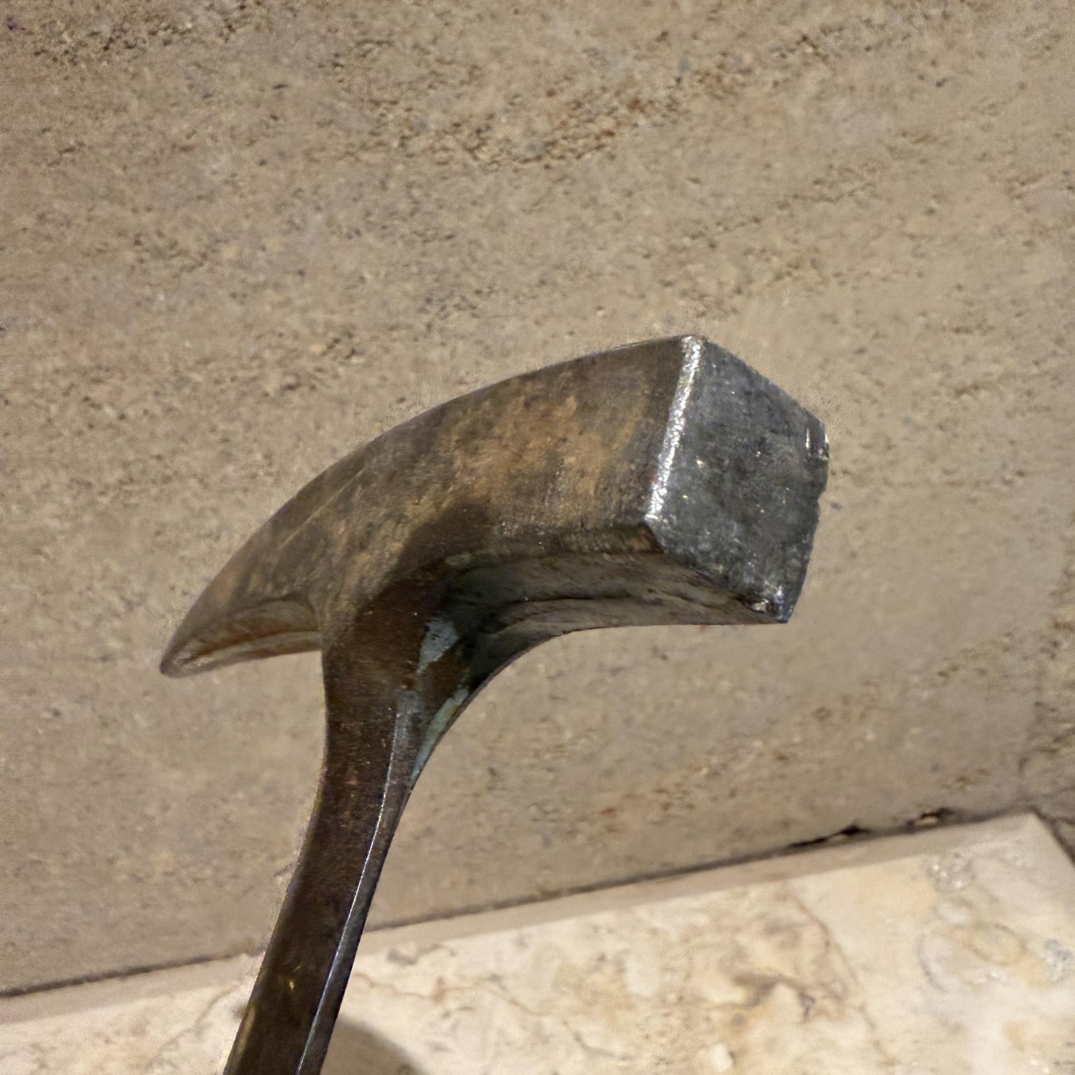 Antique Estwing Geological Rock Hammer Leather Handle For Sale 1