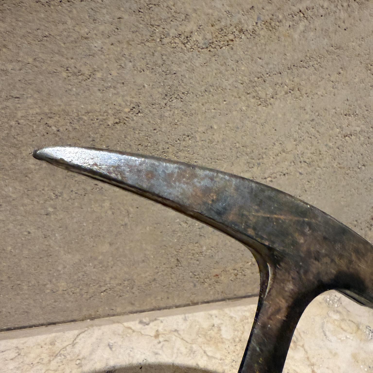 Antique Estwing Geological Rock Hammer Leather Handle For Sale 2