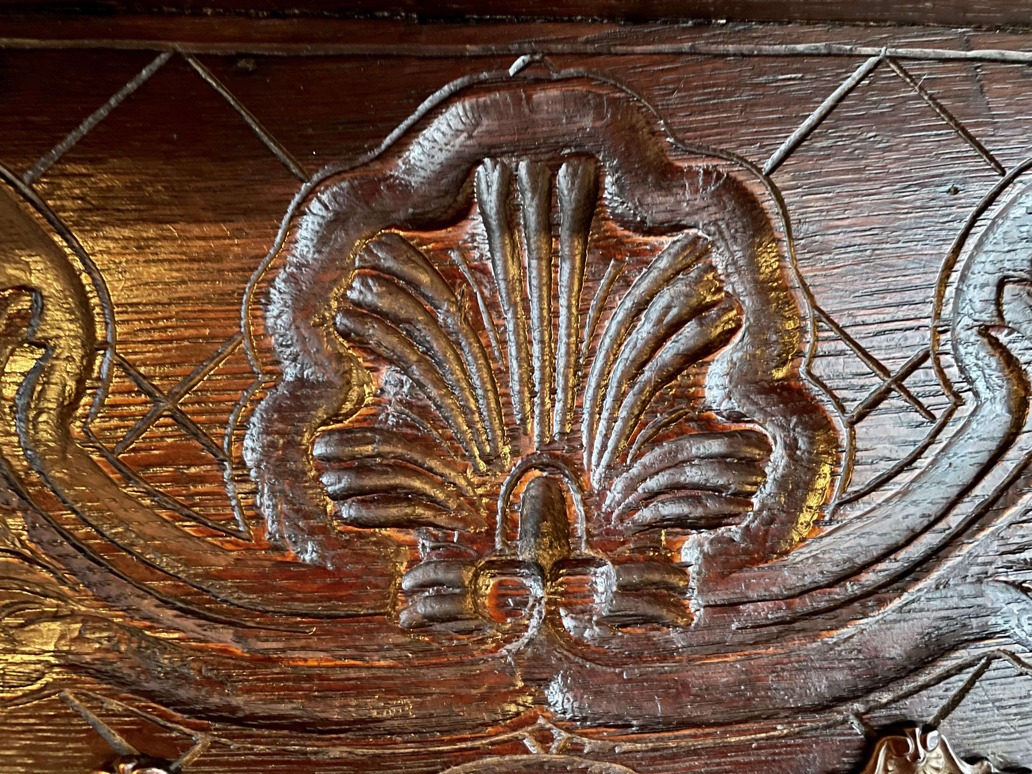 Wood Antique Étagère Casserole/ Coat Rack