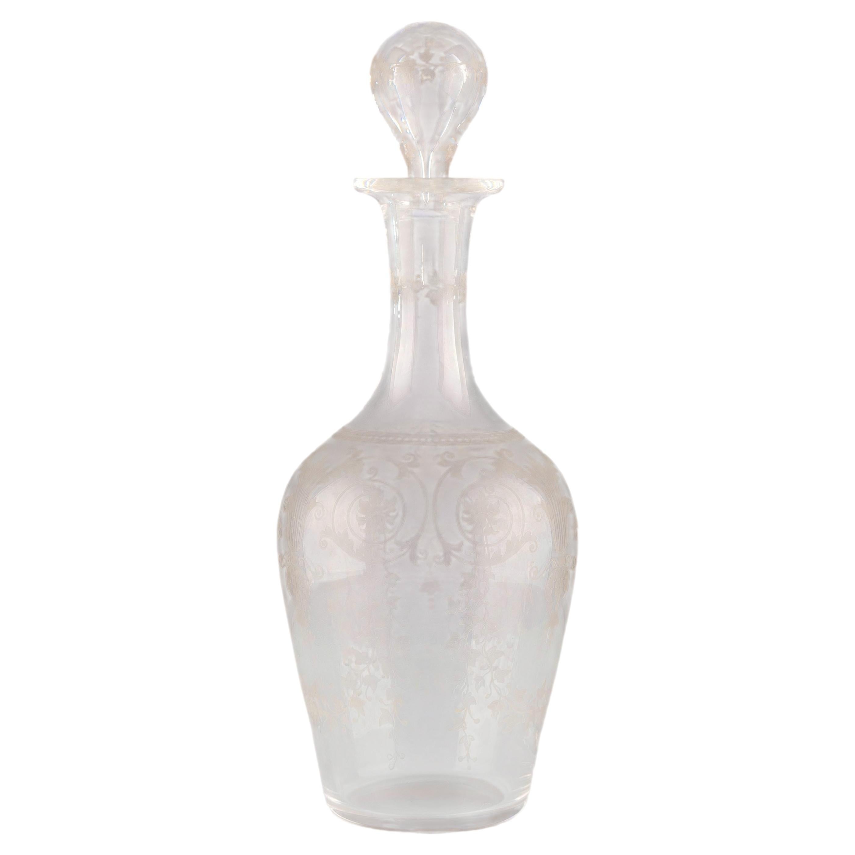What is the purpose of a decanter?