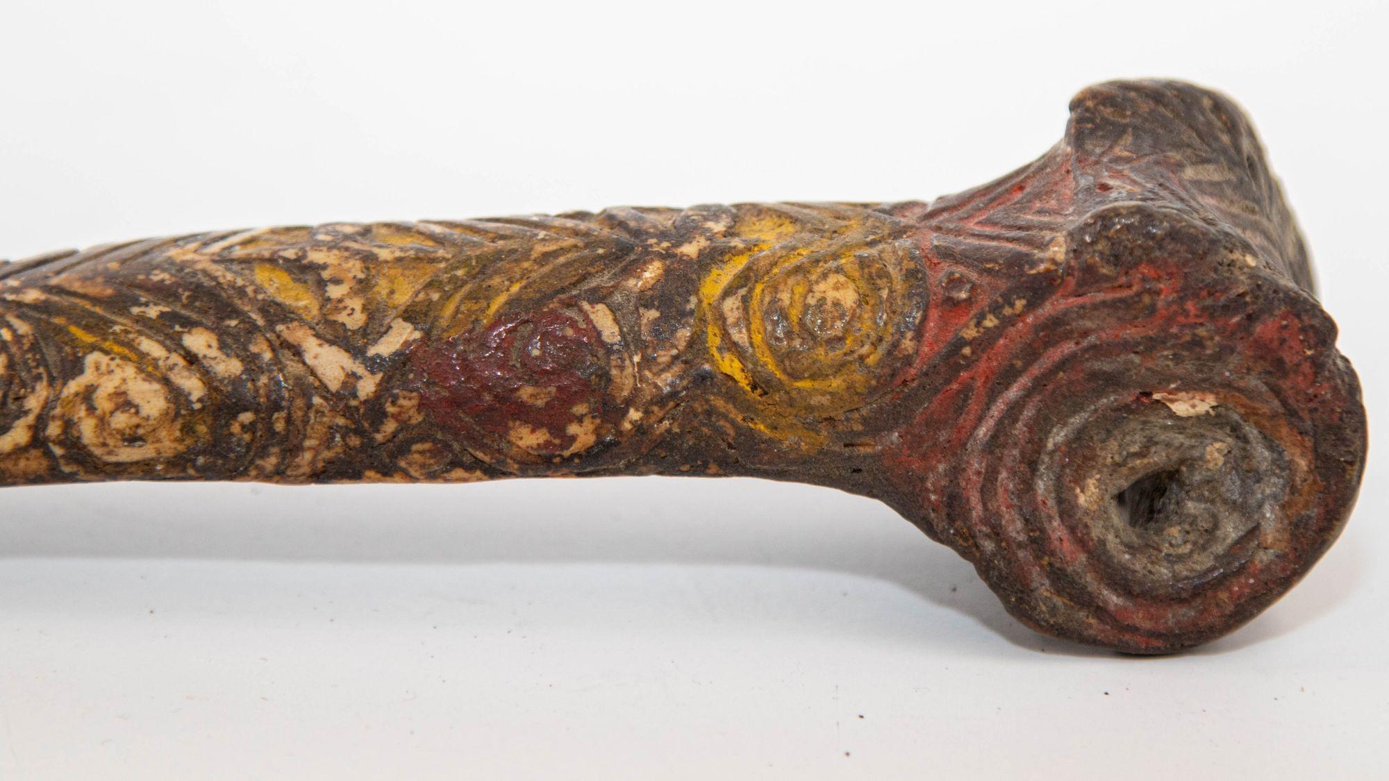 Antique Ethnic Artifact Sepik River Cassowary Bone from Papua New Guinea For Sale 1