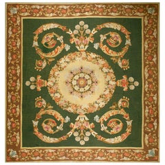 Antique French Aubusson Carpet - Charles X Period
