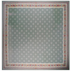 Vintage 1980s Aubusson Carpet in Empire Style ( 15' x 15'4" - 457 x 467 )