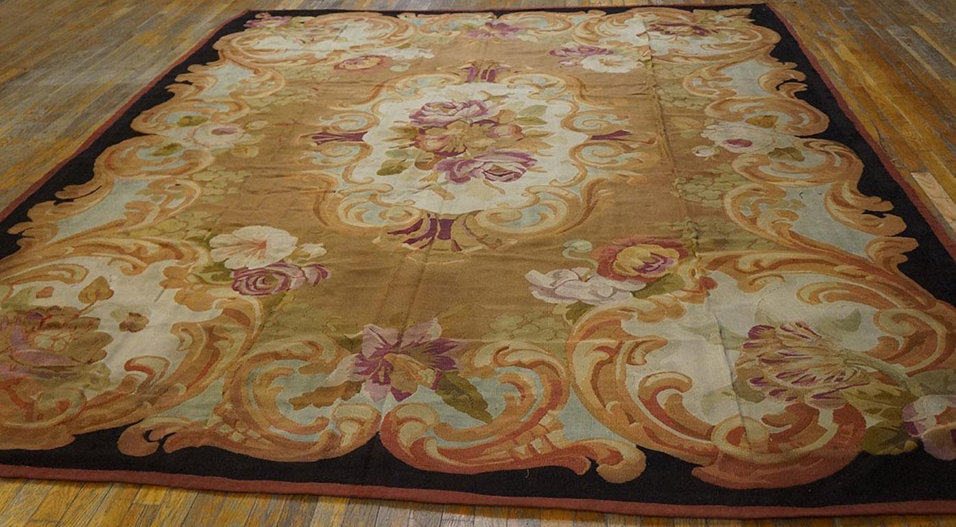 Mid-19th Century French Aubusson Carpet Louis Philippe Period
8'10