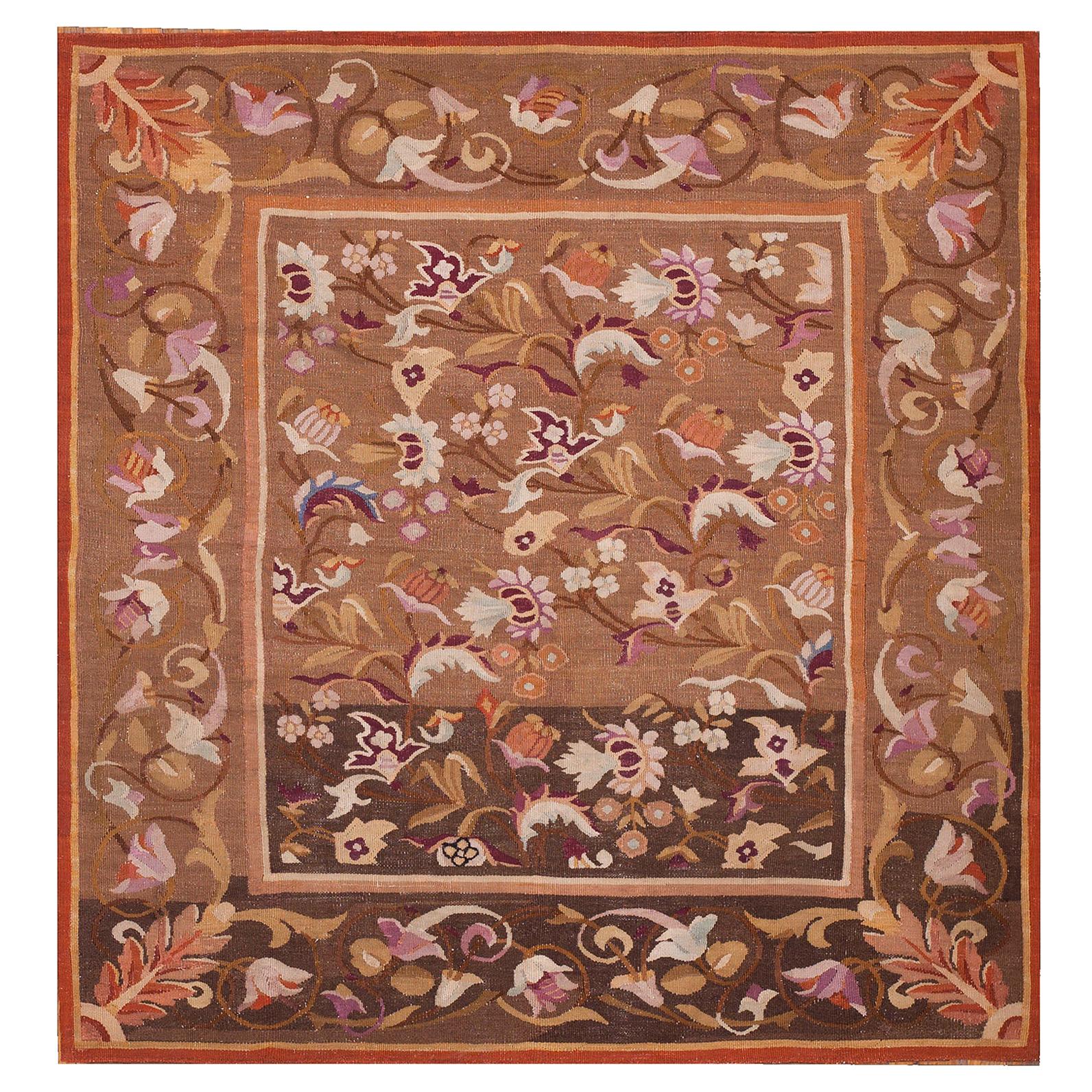 Antique French Aubusson Carpet -  Louis Philippe - Period For Sale