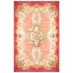 Antique 19th Century French Aubusson Carpet Napoleon III Period ( 18' x 27'-548 x 823 )