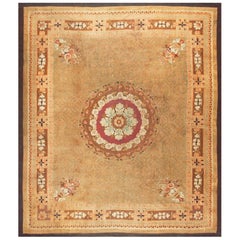 Tapis d'Aubusson français ancien - époque 1er Empire