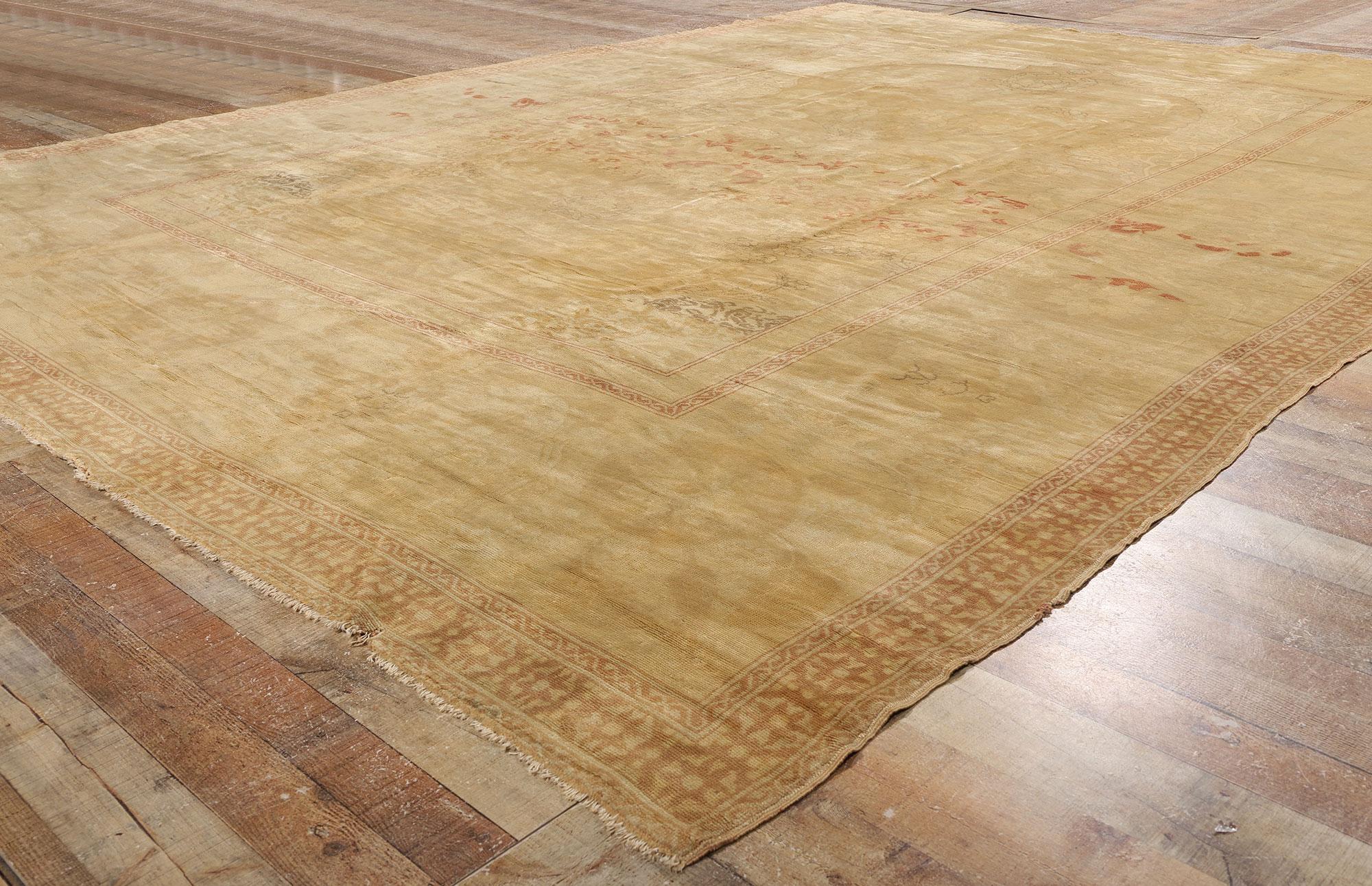 Late 19th Century Rare European Austrian Carpet with Traditional Style For Sale 1