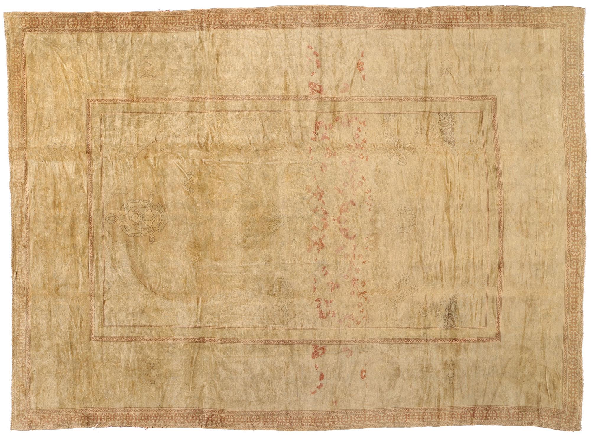 Late 19th Century Rare European Austrian Carpet with Traditional Style For Sale 4