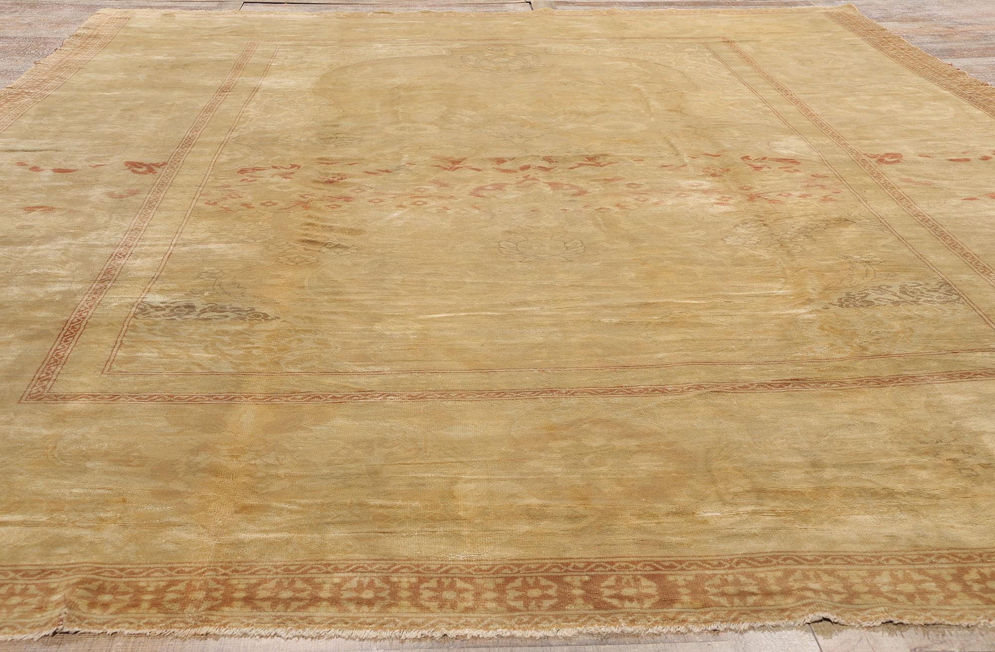 Late 19th Century Rare European Austrian Carpet with Traditional Style For Sale 2