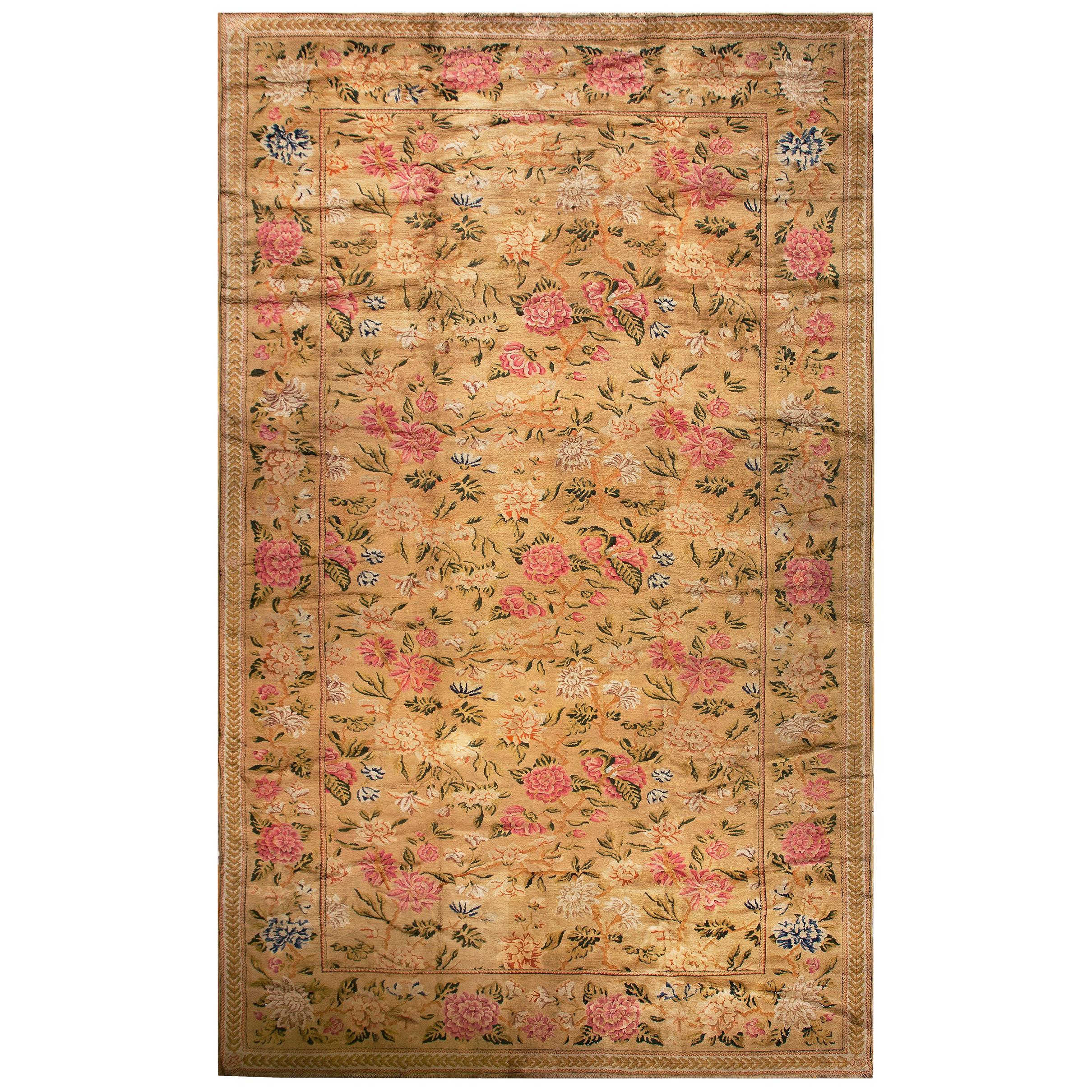 18th Century George III Period Axminster Carpet ( 11'8" x 18'6" - 356 x 564 ) For Sale